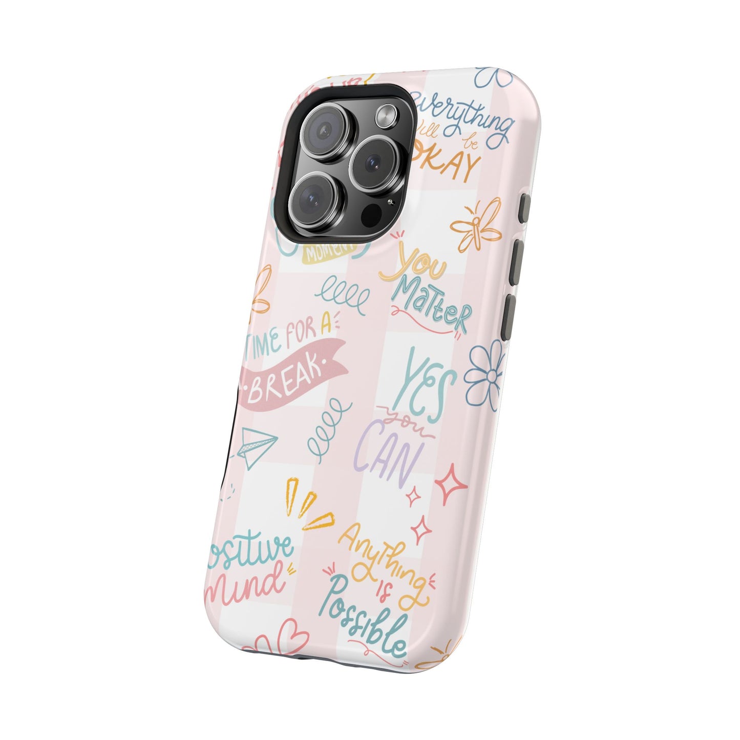 Positive Affirmations Magnetic Tough Phone Case