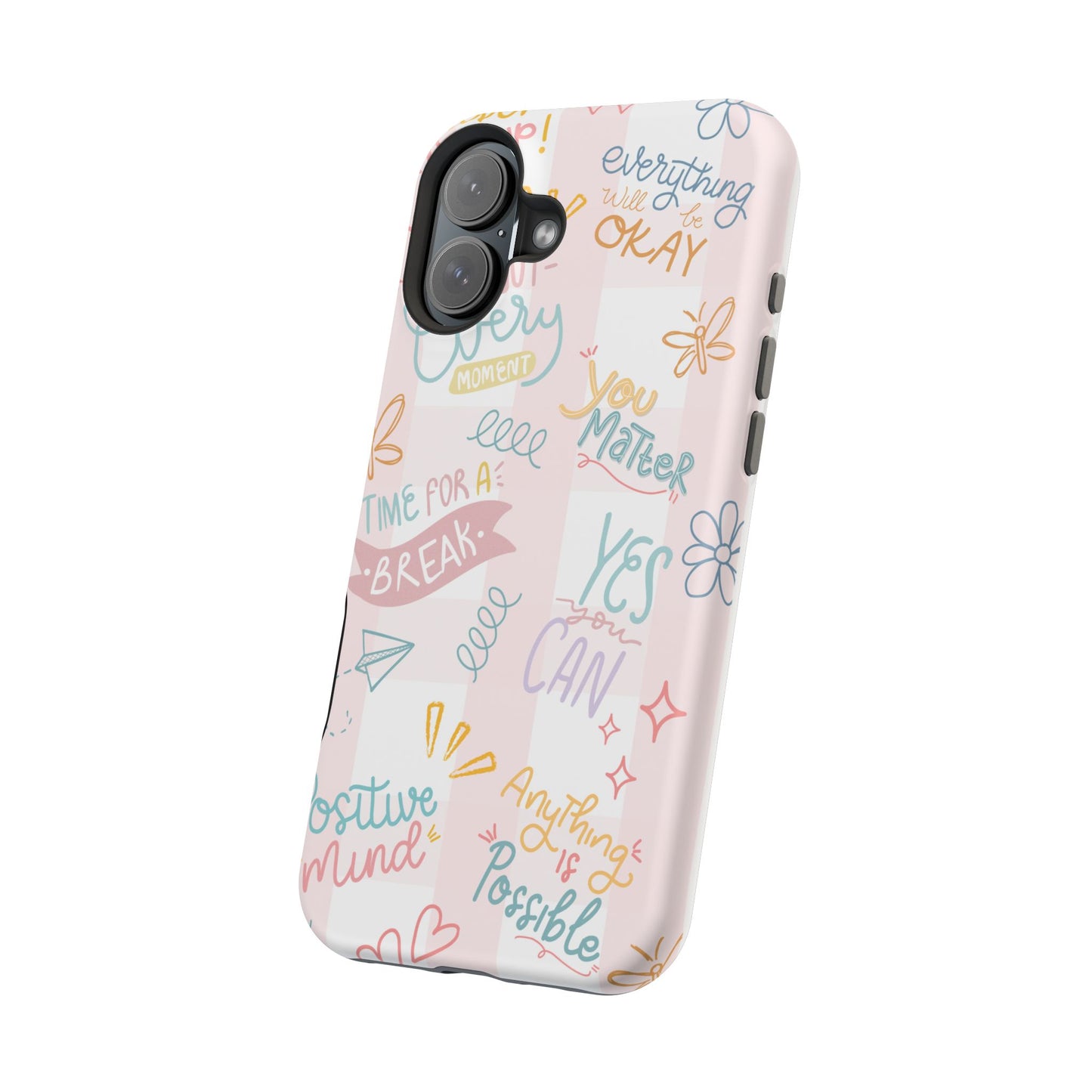 Positive Affirmations Magnetic Tough Phone Case