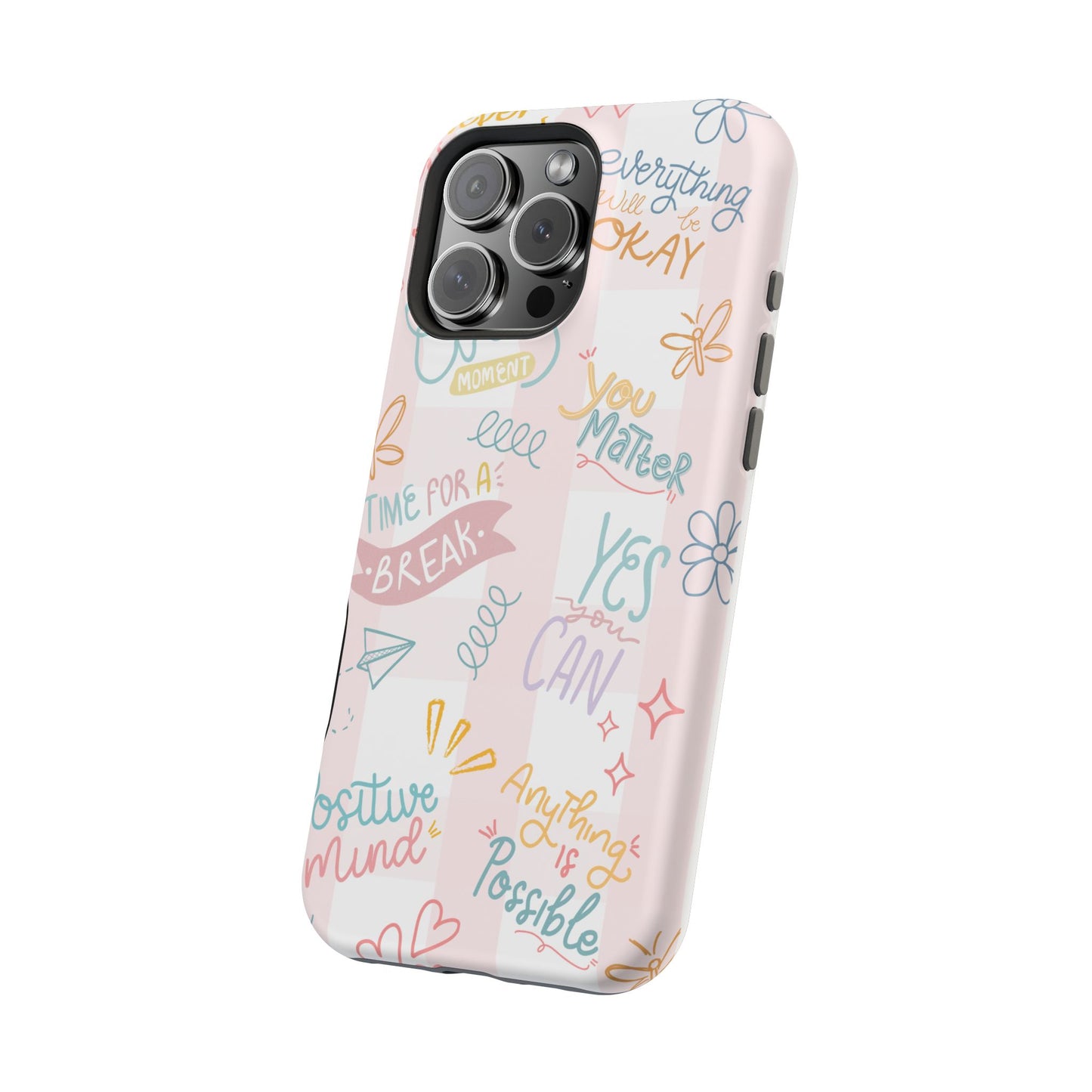 Positive Affirmations Magnetic Tough Phone Case