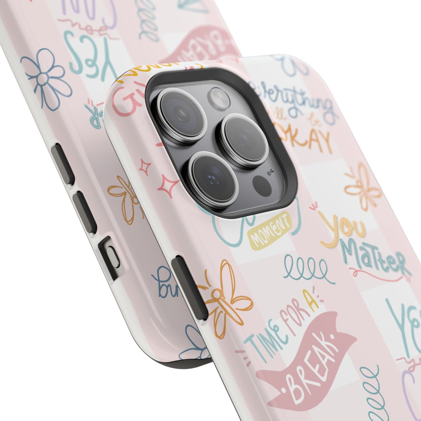 Positive Affirmations Magnetic Tough Phone Case