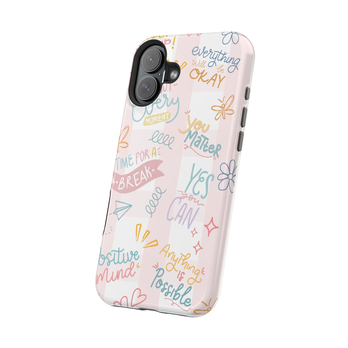 Positive Affirmations Magnetic Tough Phone Case