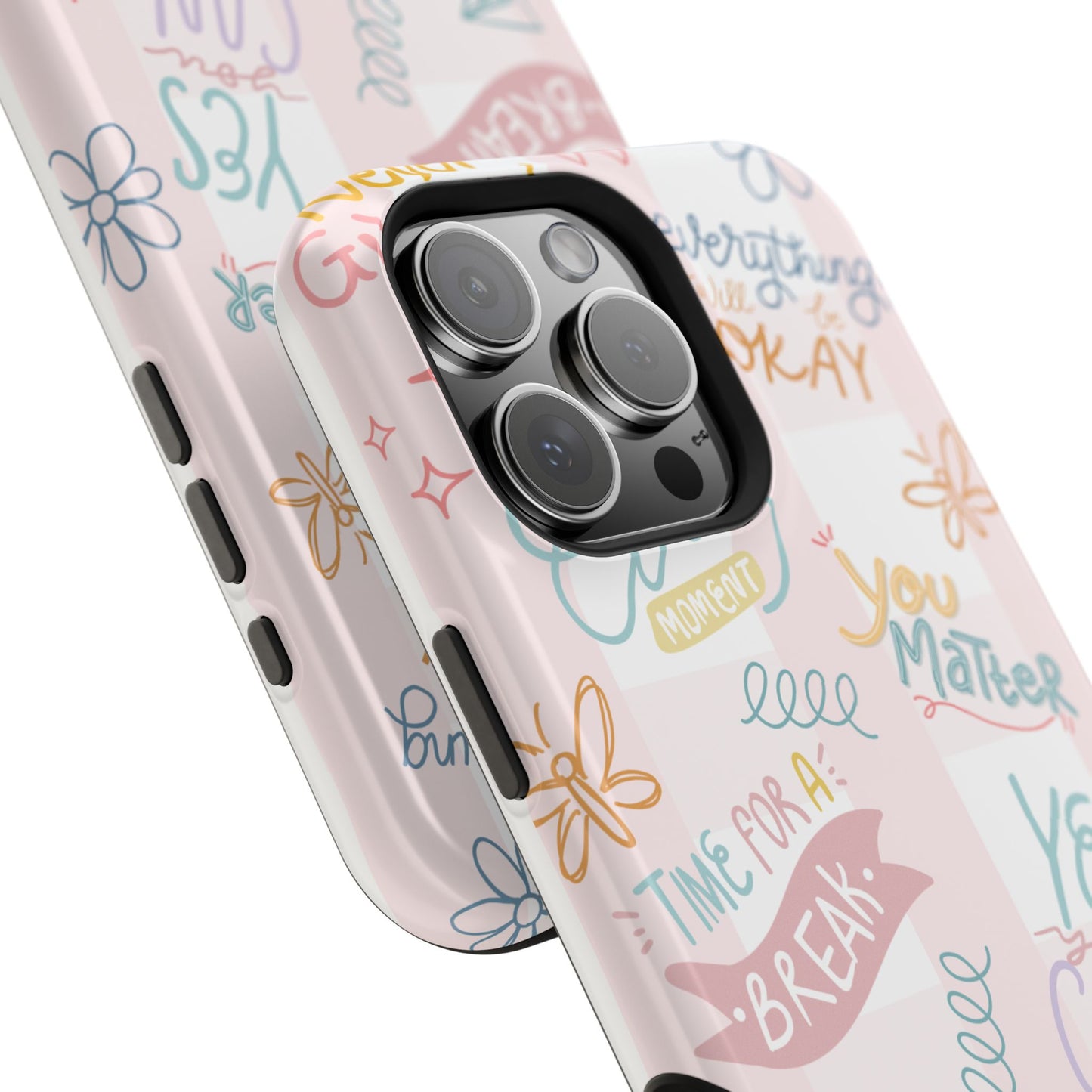 Positive Affirmations Magnetic Tough Phone Case