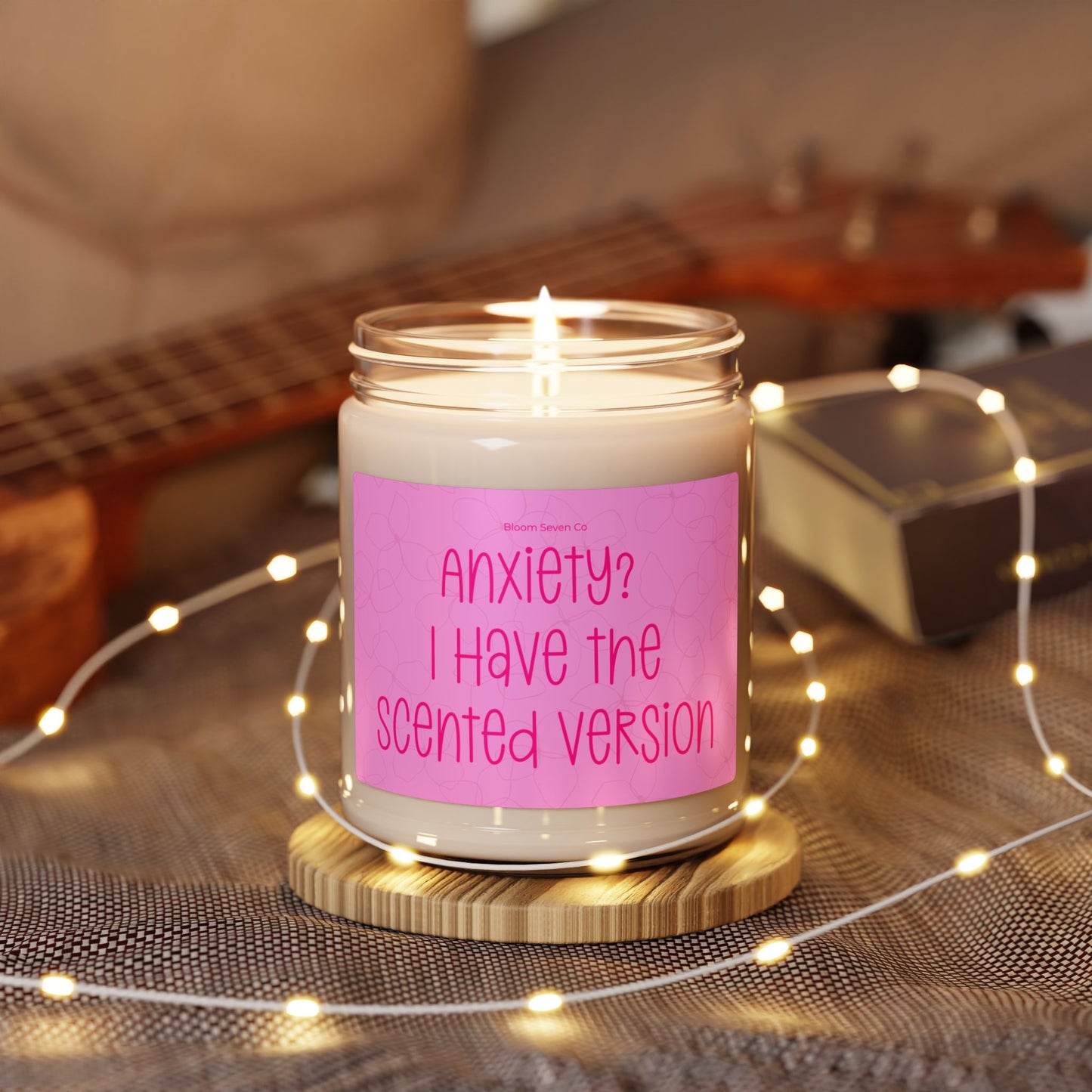 Soy Candle - Anxiety Relief Scented Candle