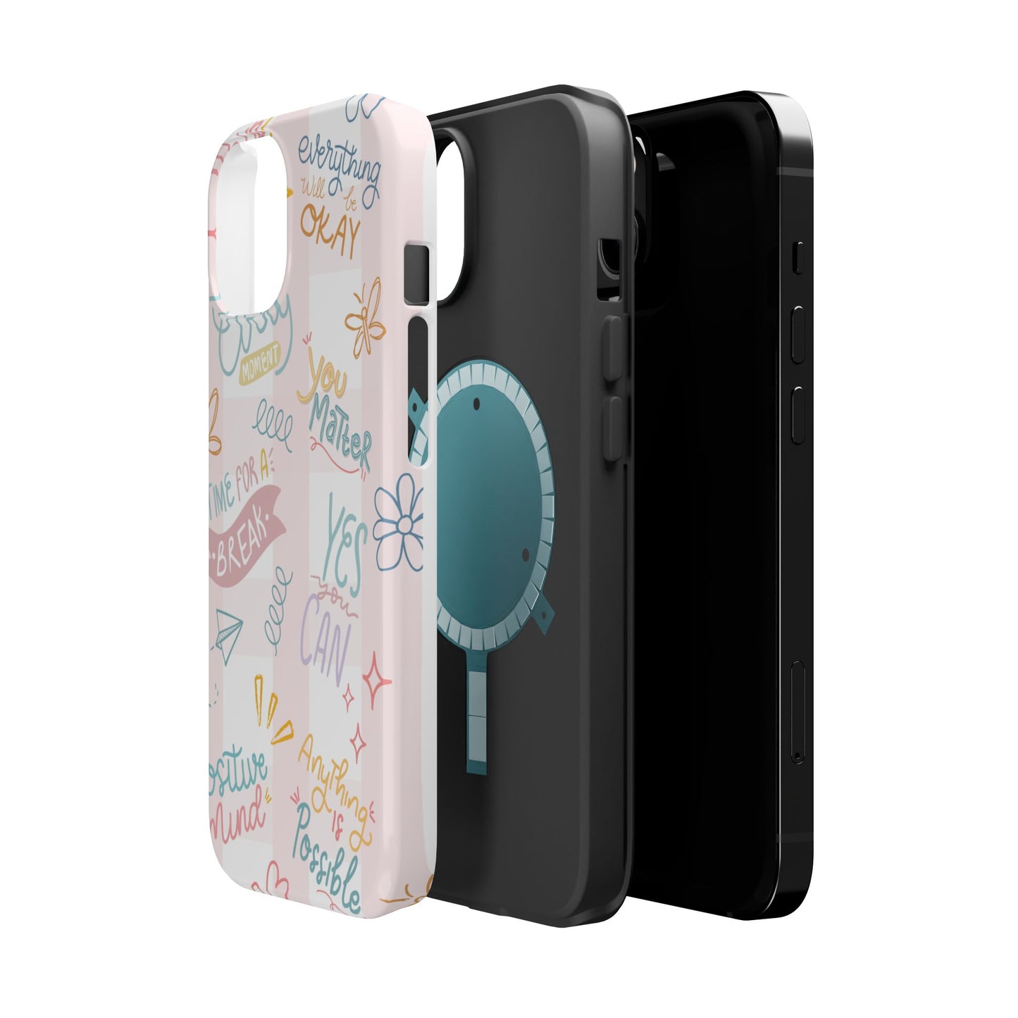 Positive Affirmations Magnetic Tough Phone Case