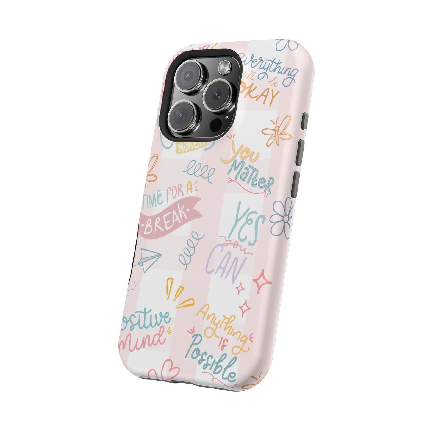 Positive Affirmations Magnetic Tough Phone Case