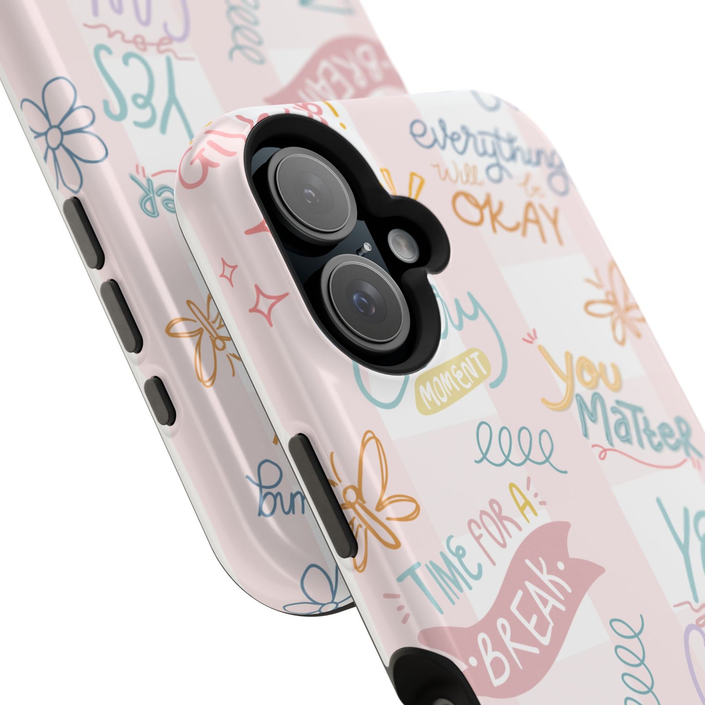 Positive Affirmations Magnetic Tough Phone Case