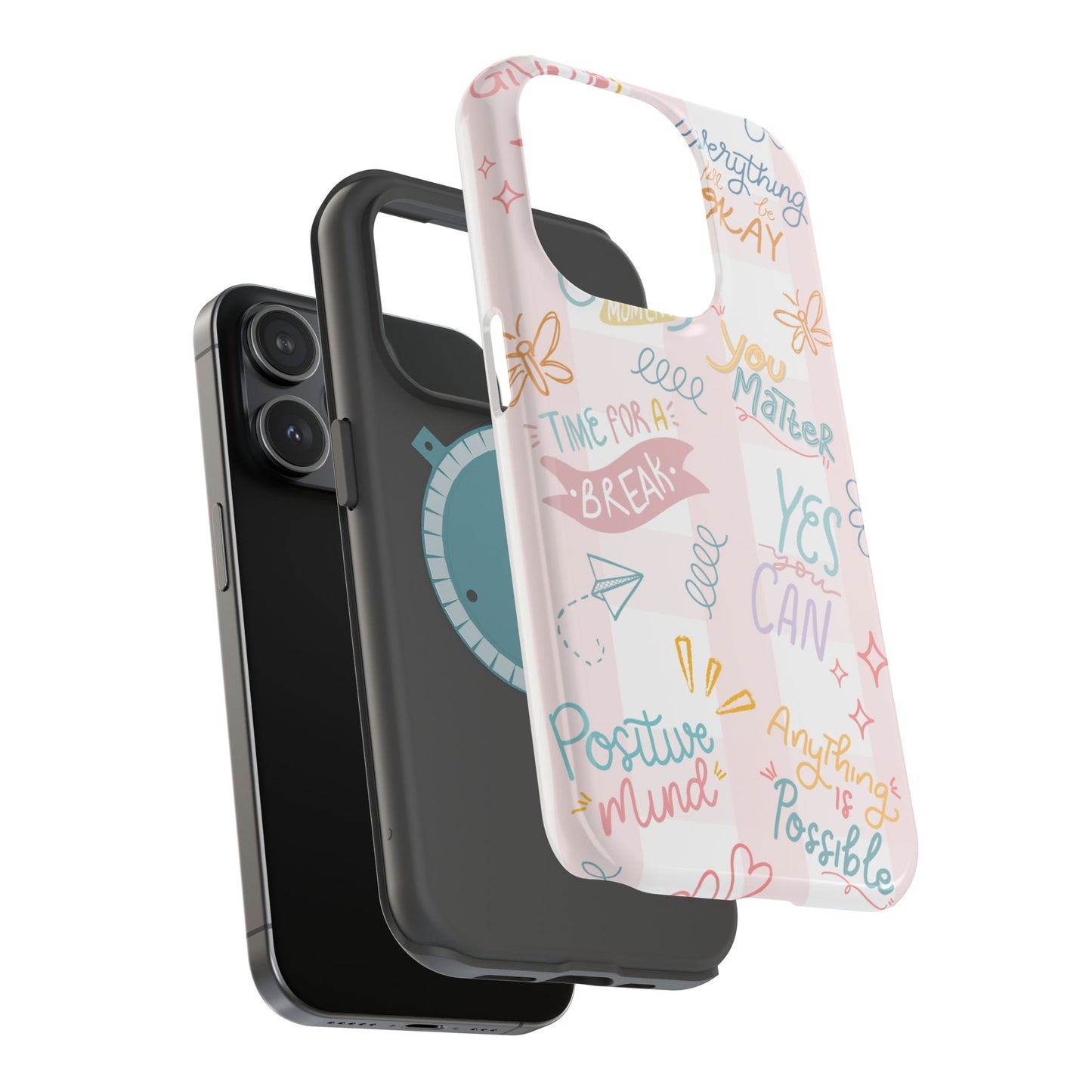 Positive Affirmations Magnetic Tough Phone Case