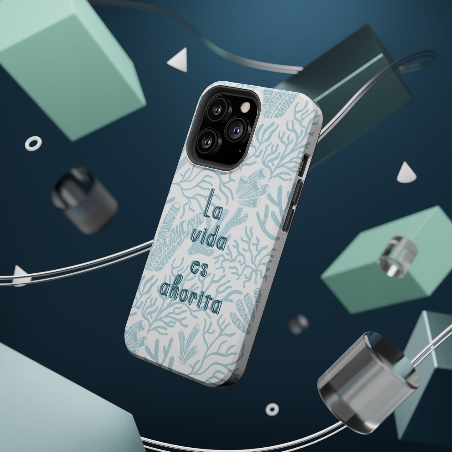 Coastal Blue La Vida Es Ahorita Magnetic Tough Case