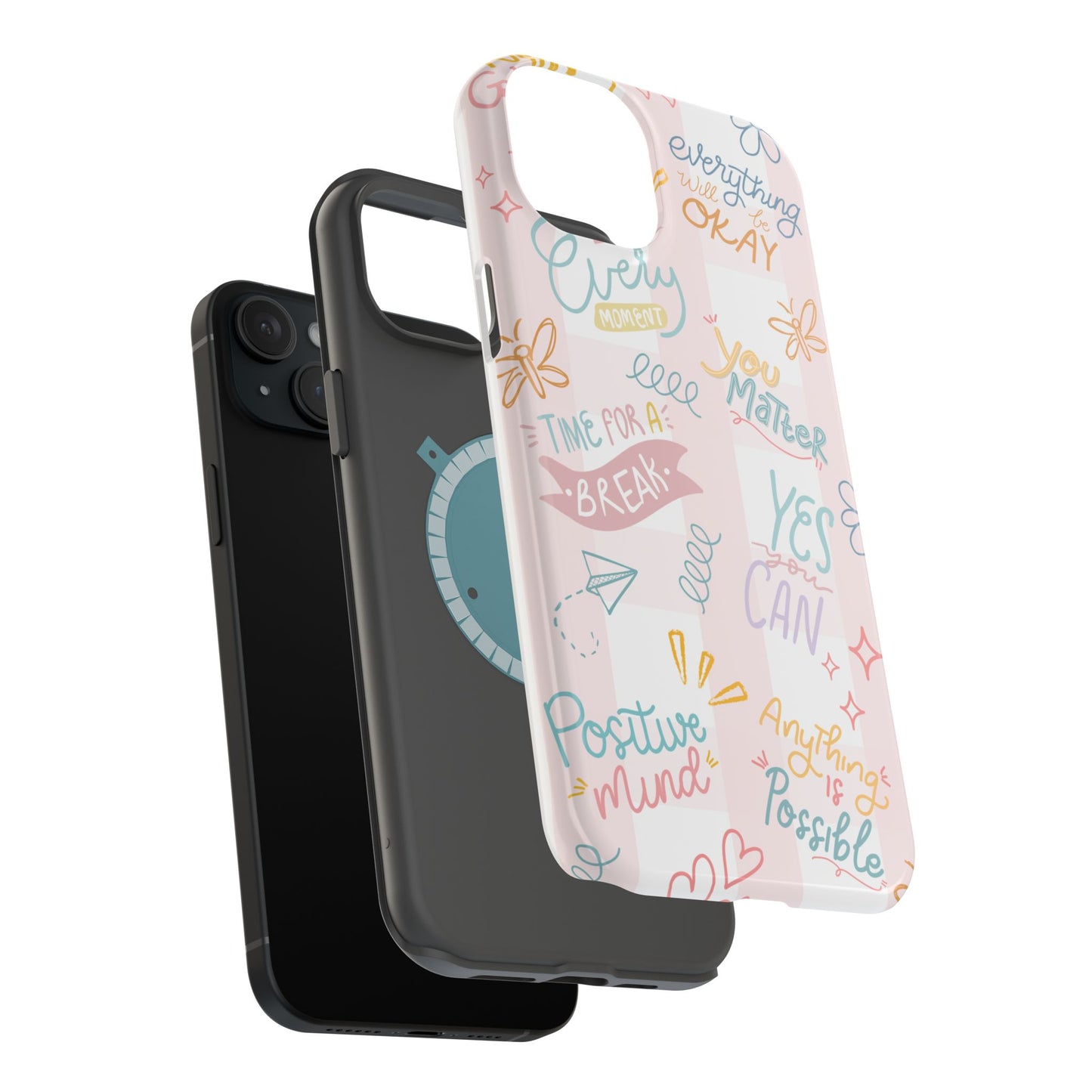 Positive Affirmations Magnetic Tough Phone Case