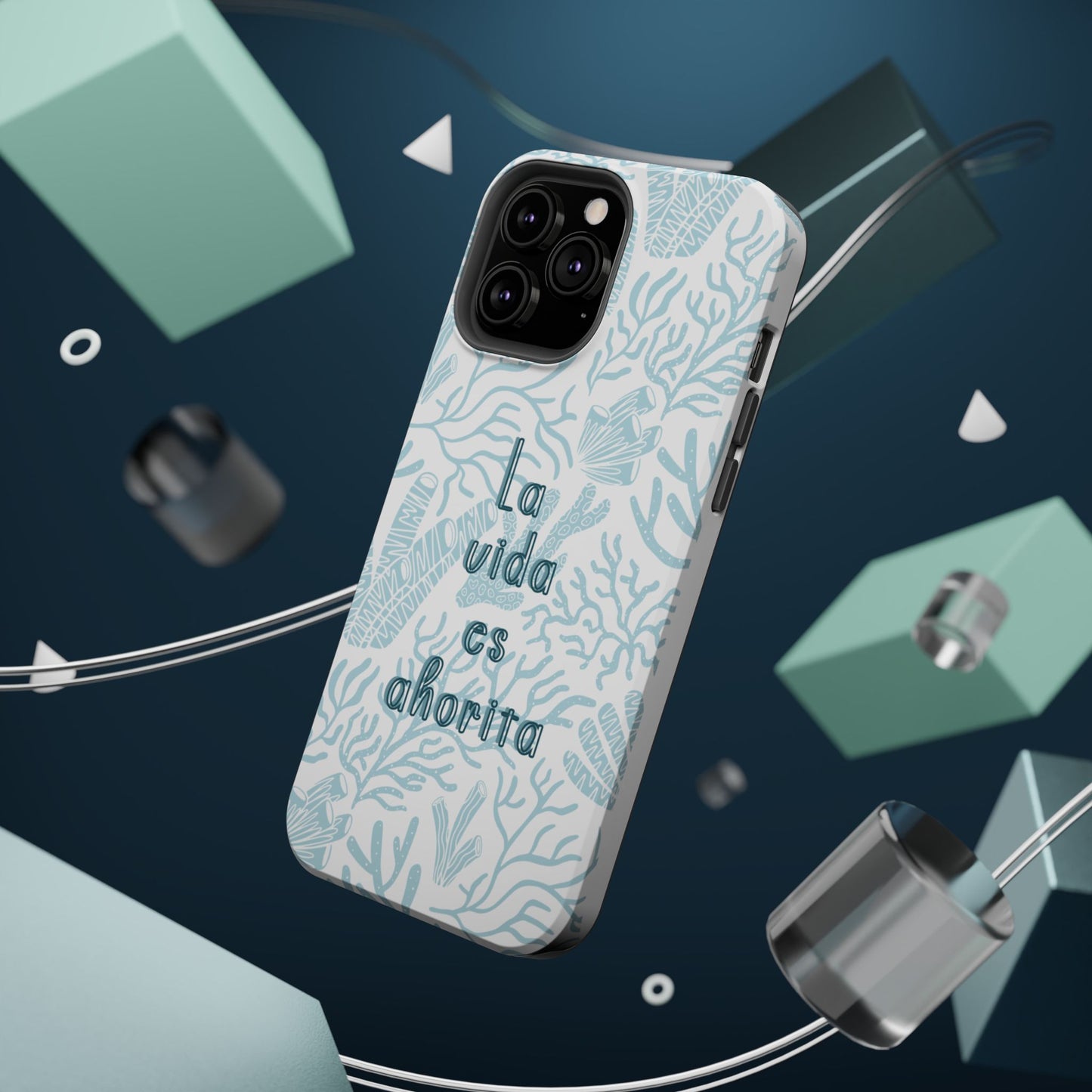 Coastal Blue La Vida Es Ahorita Magnetic Tough Case