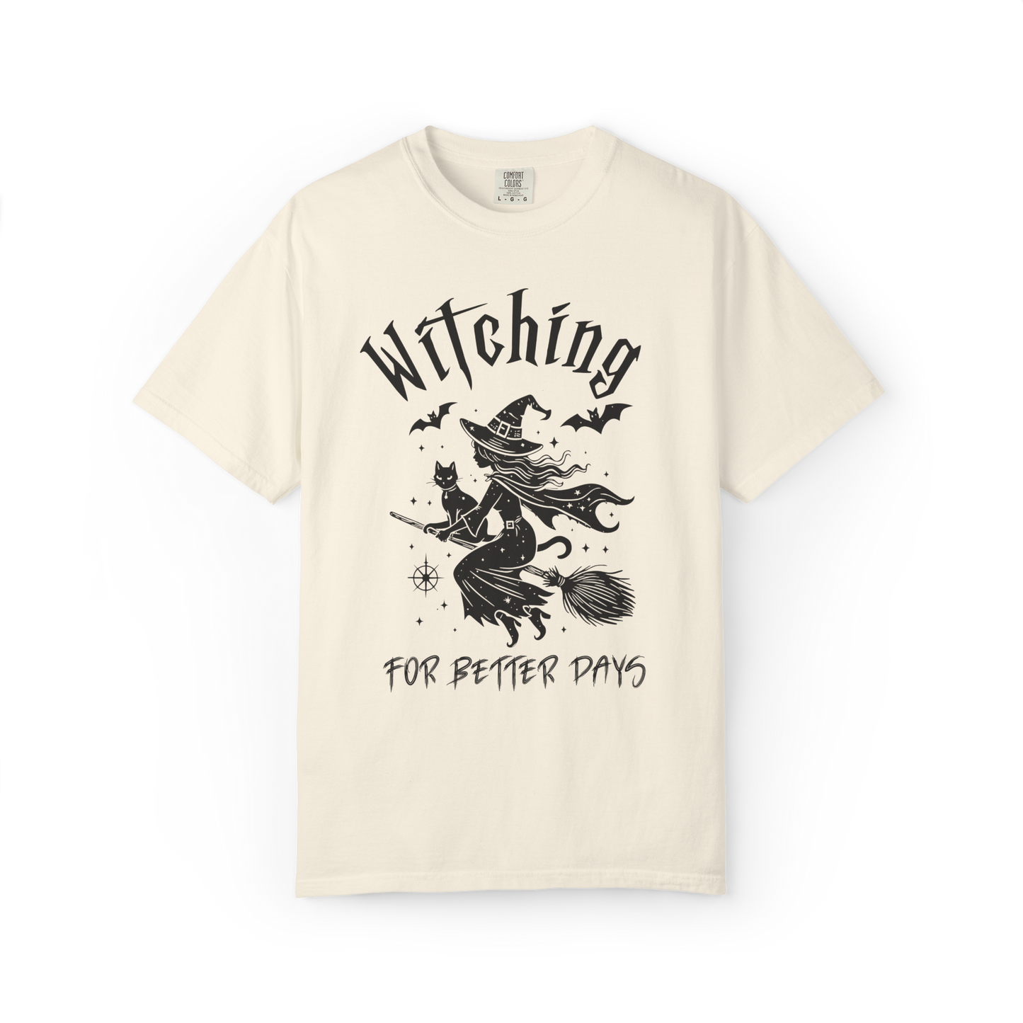 Witching for Better Days – Mental Health Halloween Shirt