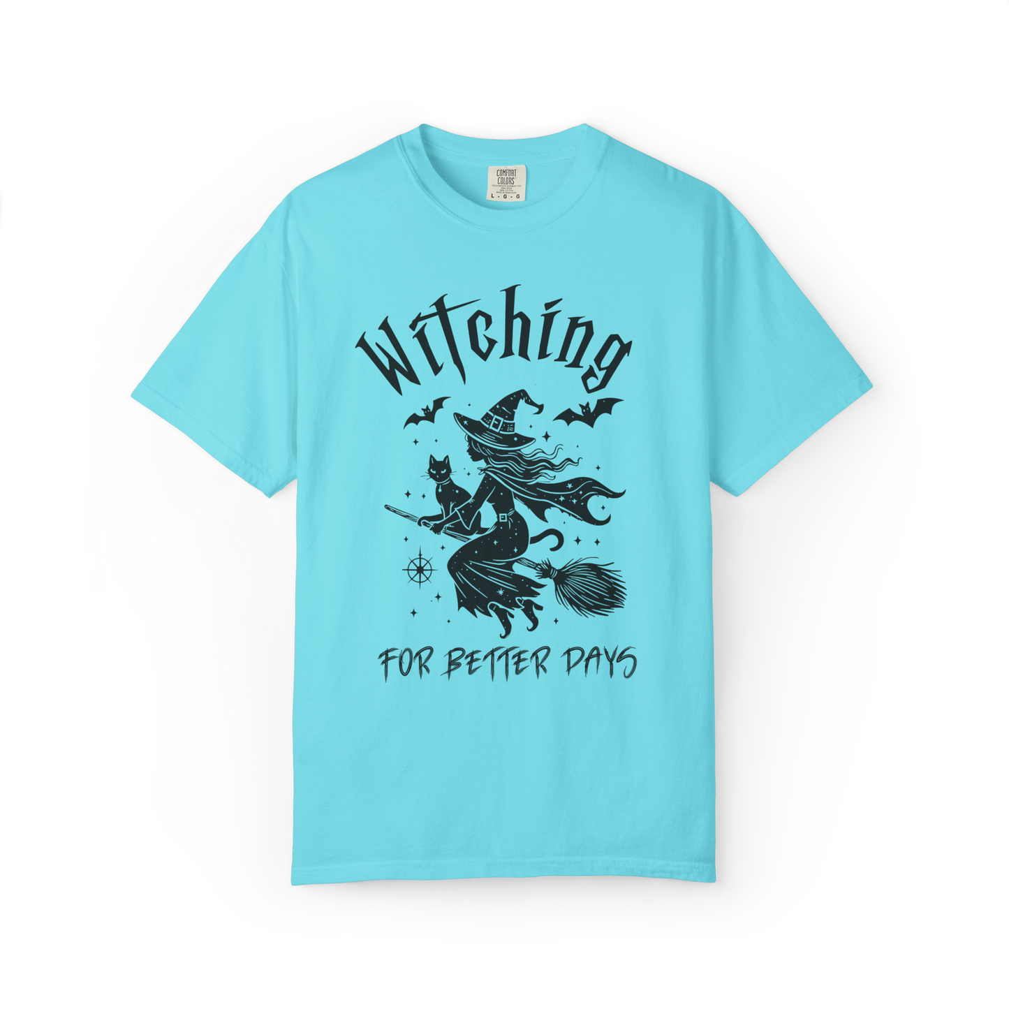 Witching for Better Days – Mental Health Halloween Shirt