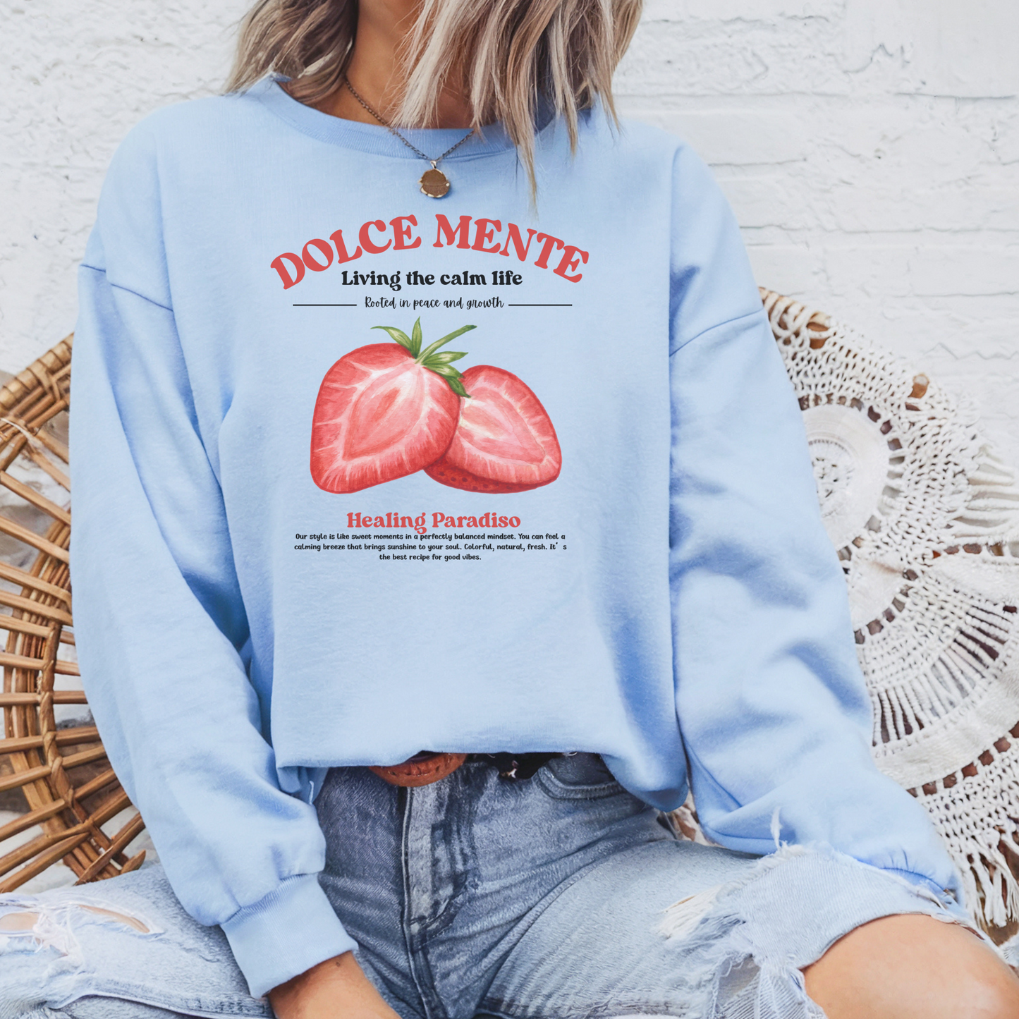 Dolce Mente Strawberry Sweatshirt