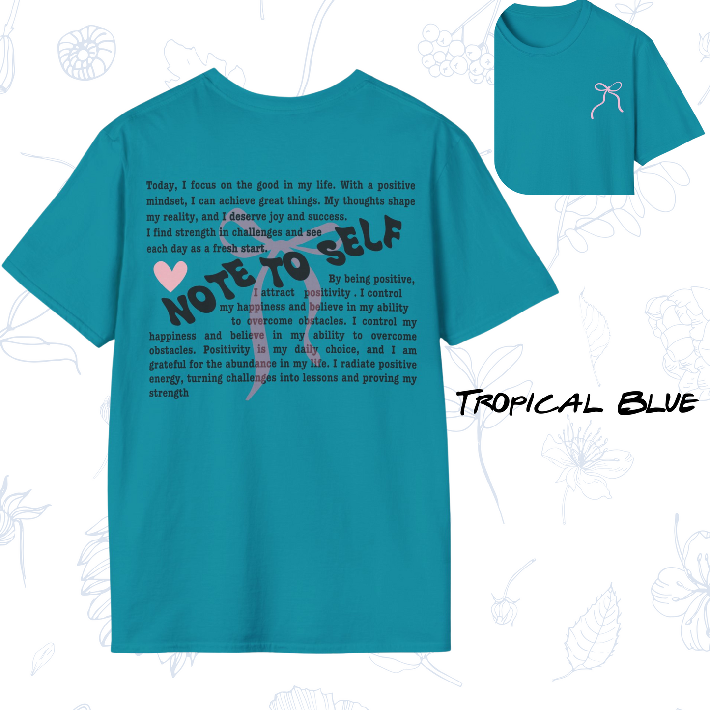 Note To Self T-Shirt | Positive Affirmation Shirt