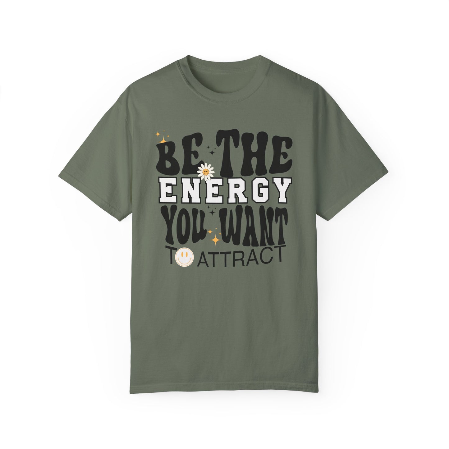 Be the energy you want to attract, women's graphic tee