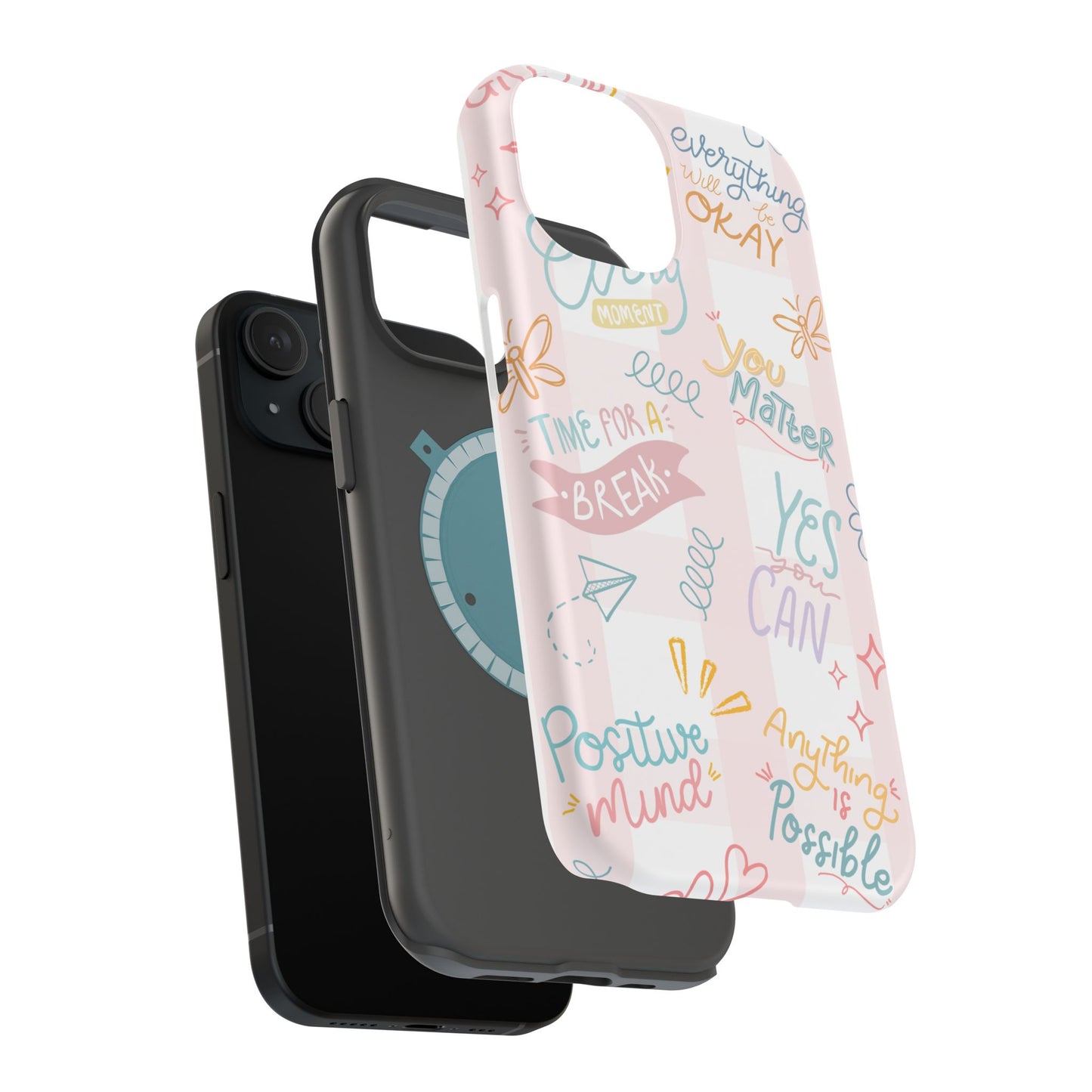 Positive Affirmations Magnetic Tough Phone Case