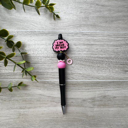 Handmade Beaded Pens | Choose Your Pen & Optional Charm