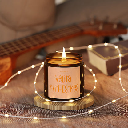 Velita Anti-Estres 4 oz Soy Candle
