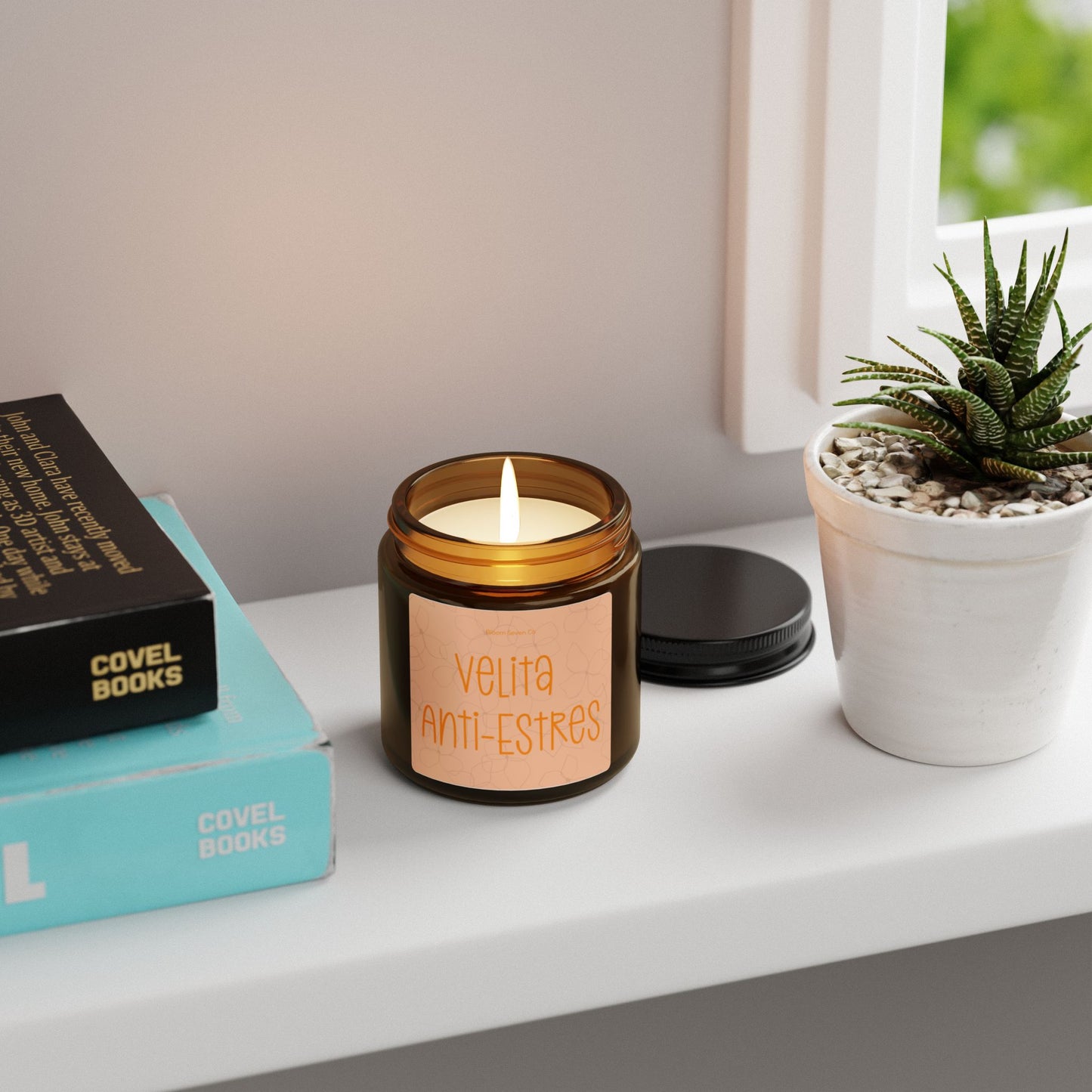 Velita Anti-Estres 4 oz Soy Candle