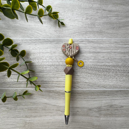 Handmade Beaded Pens | Choose Your Pen & Optional Charm