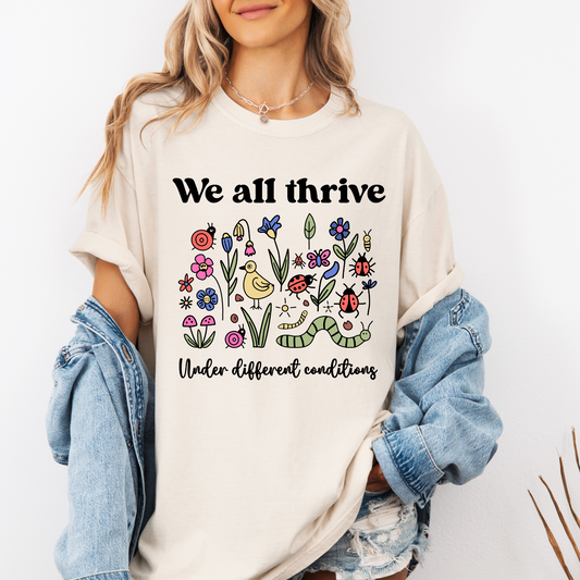 We All Thrive Under Different Conditions