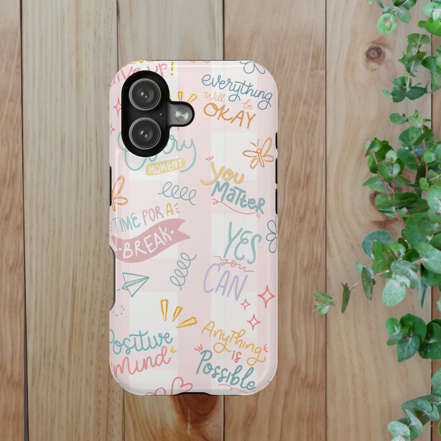 Positive Affirmations Magnetic Tough Case