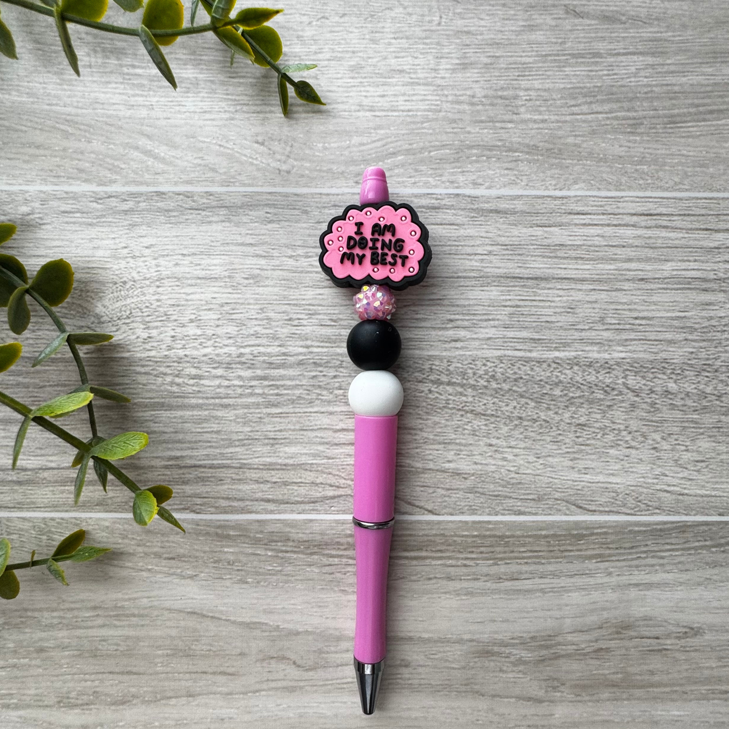 Handmade Beaded Pens | Choose Your Pen & Optional Charm