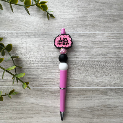 Handmade Beaded Pens | Choose Your Pen & Optional Charm