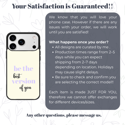 Good Vibes Only iPhone Case | Aesthetic Phone Case