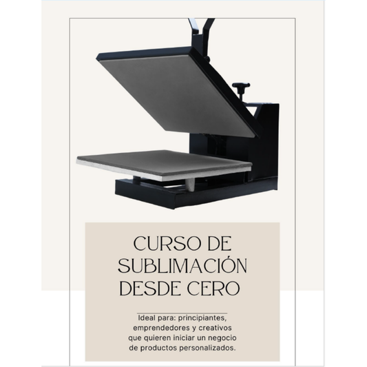 Guía Digital para Empezar tu Negocio de Sublimación (PDF)