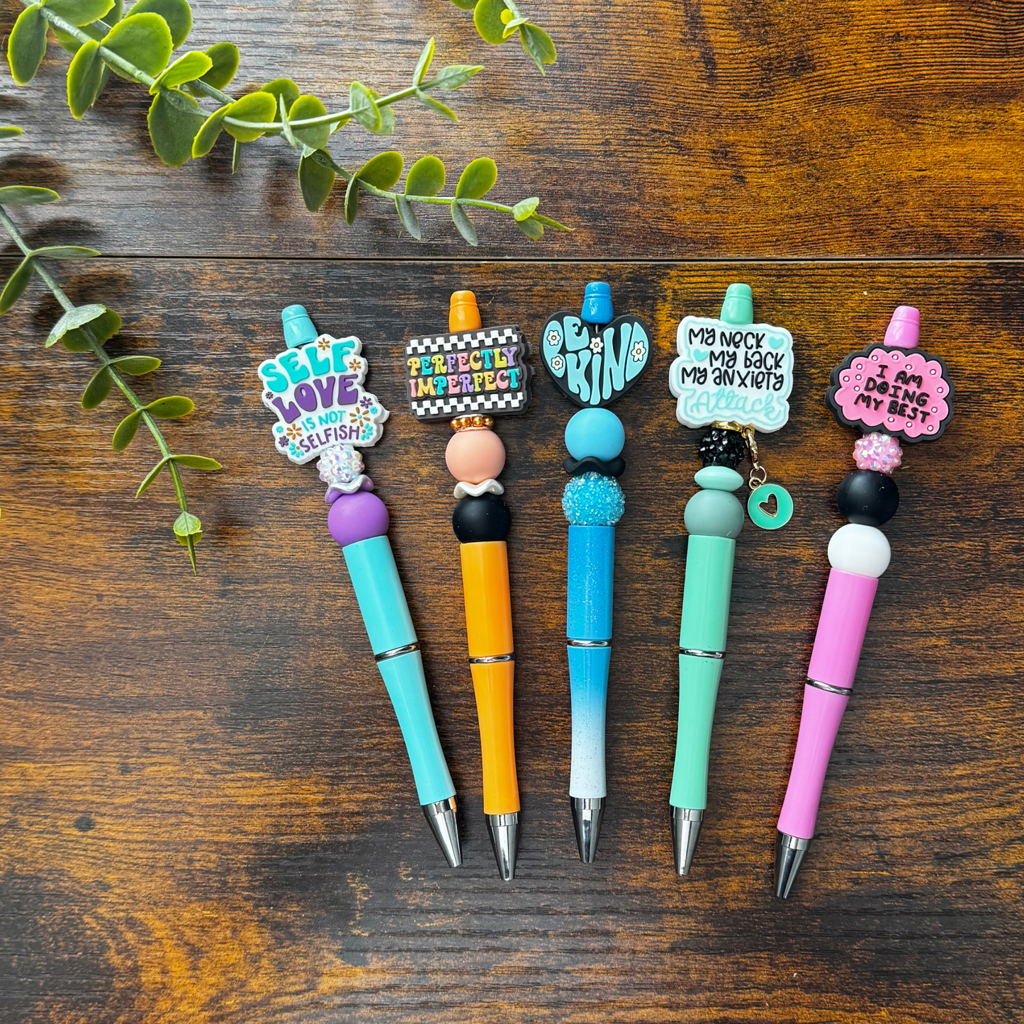 Handmade Beaded Pens | Choose Your Pen & Optional Charm