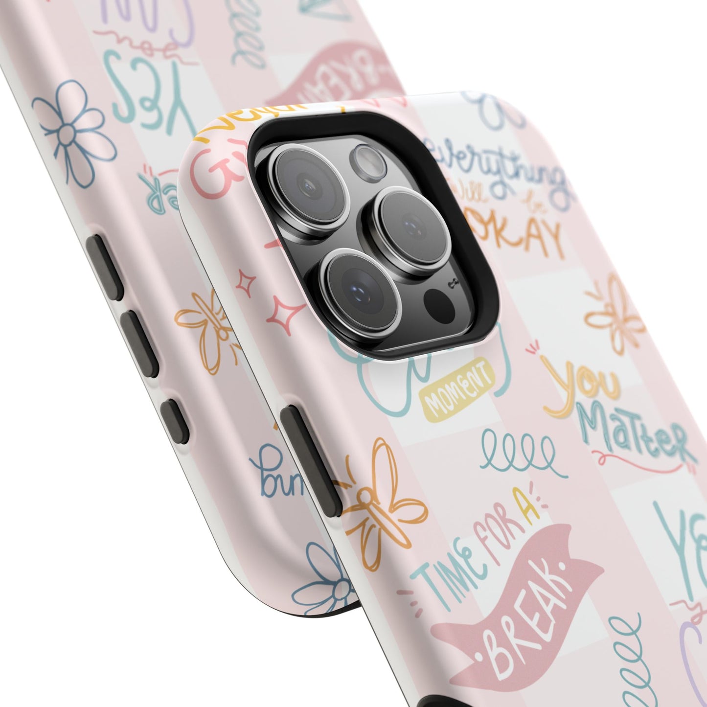 Positive Affirmations Magnetic Tough Phone Case