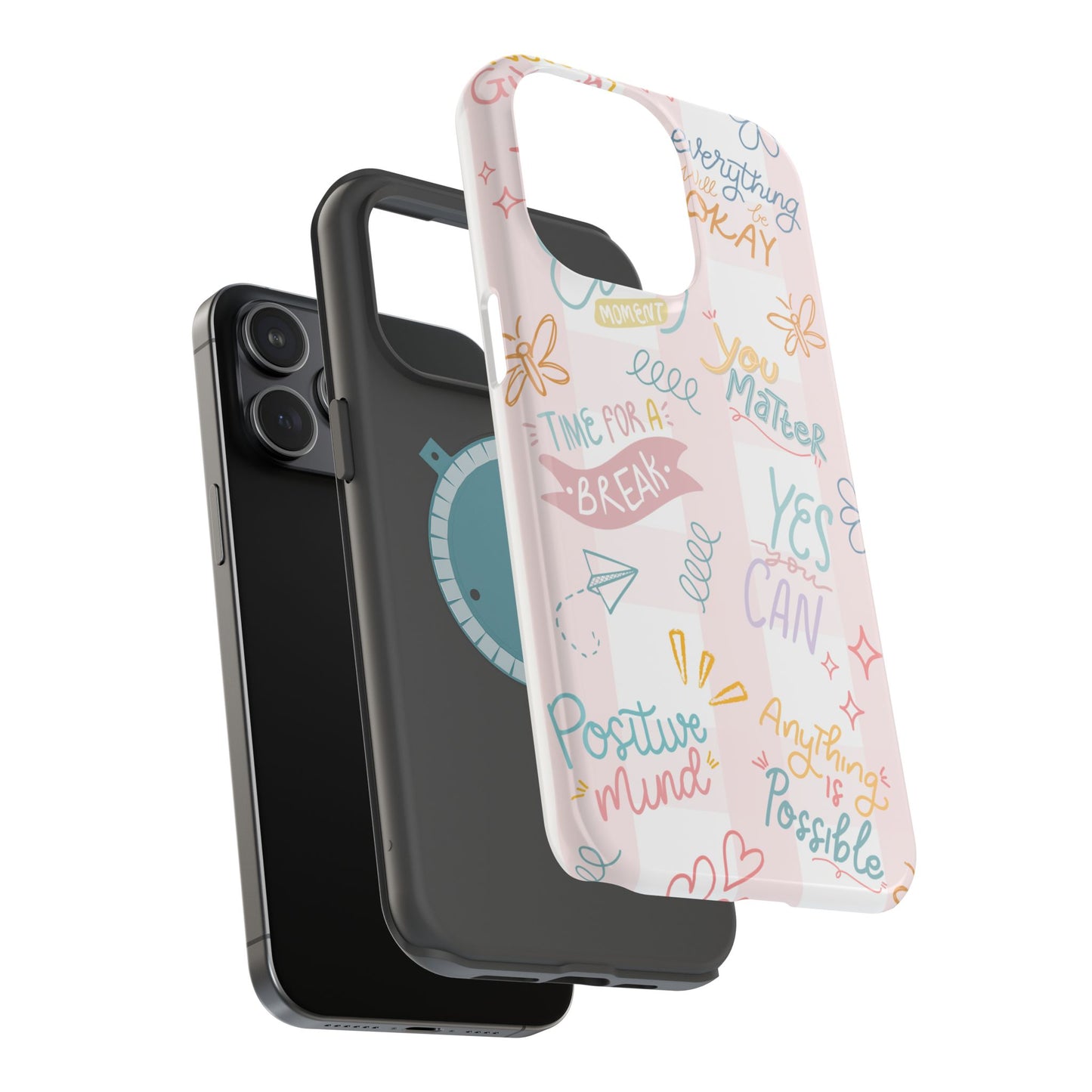 Positive Affirmations Magnetic Tough Phone Case