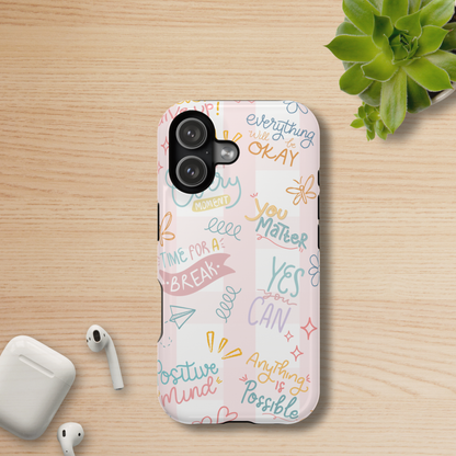 Positive Affirmations Magnetic Tough Case