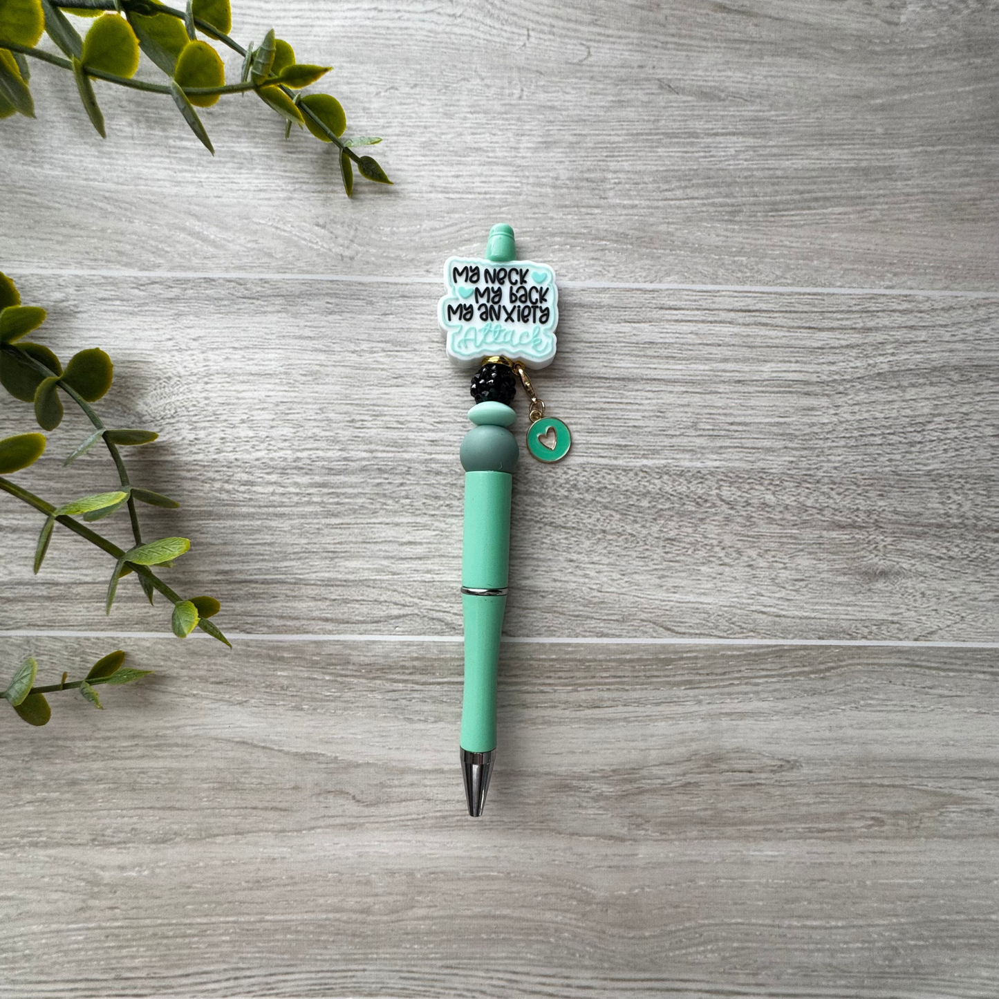 Handmade Beaded Pens | Choose Your Pen & Optional Charm