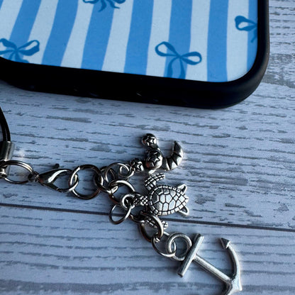 Protect Your Peace iPhone Case with Silver Charm (iPhone 15 models only)