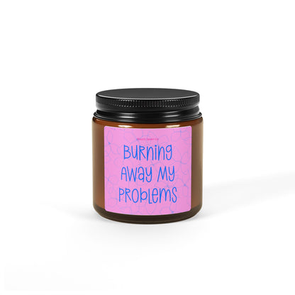 Soy Candle - Burning Away My Problems