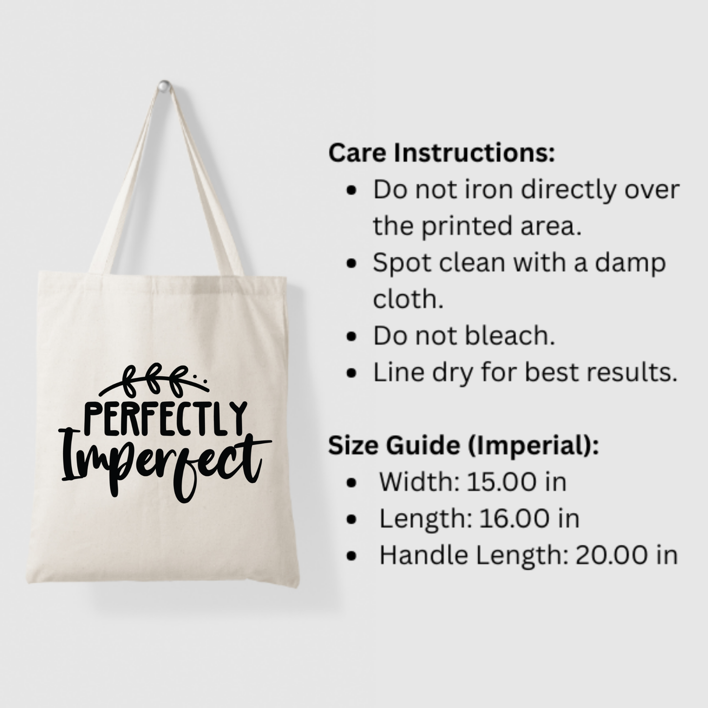 End the Stigma Tote Bag | Mental Health Awareness