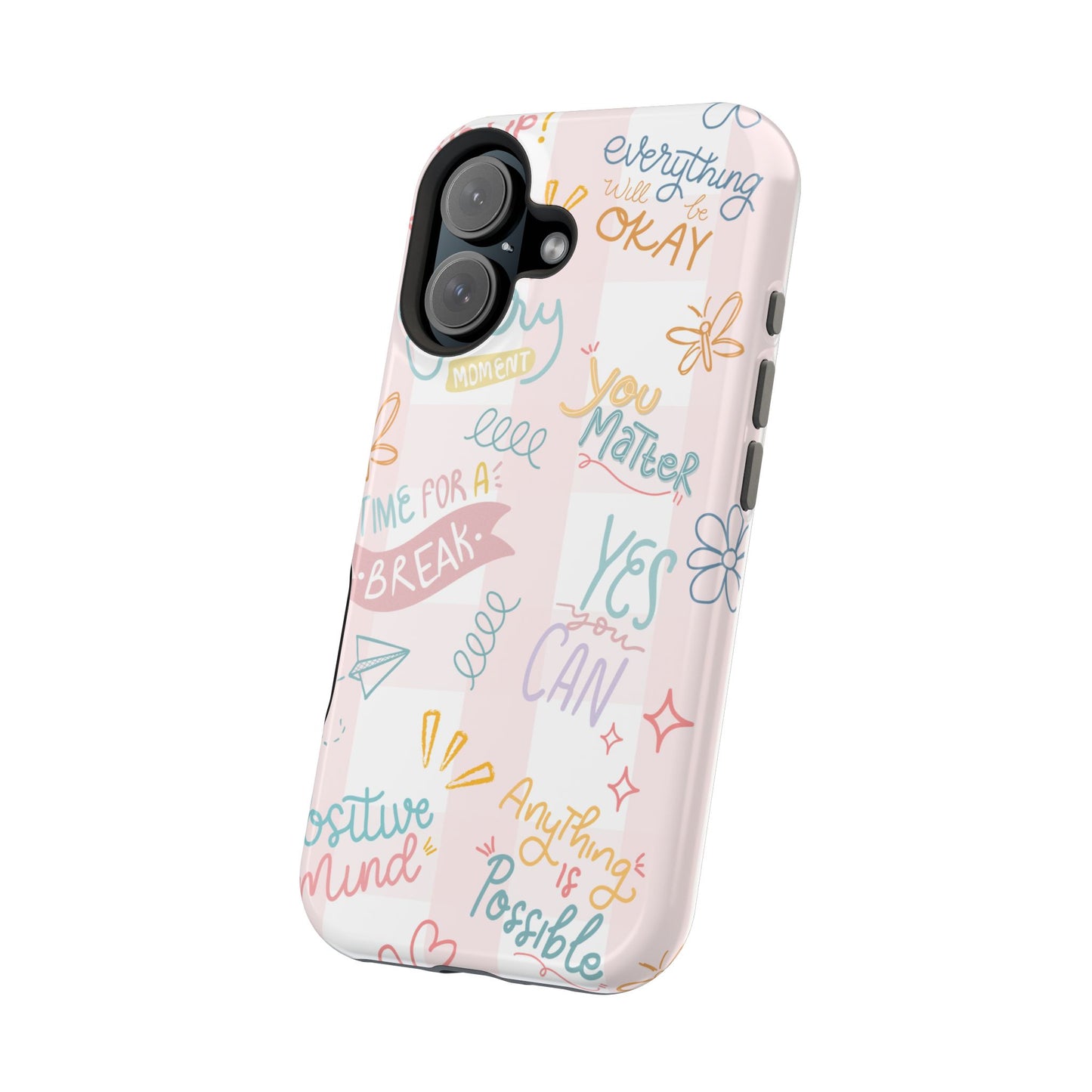 Positive Affirmations Magnetic Tough Phone Case
