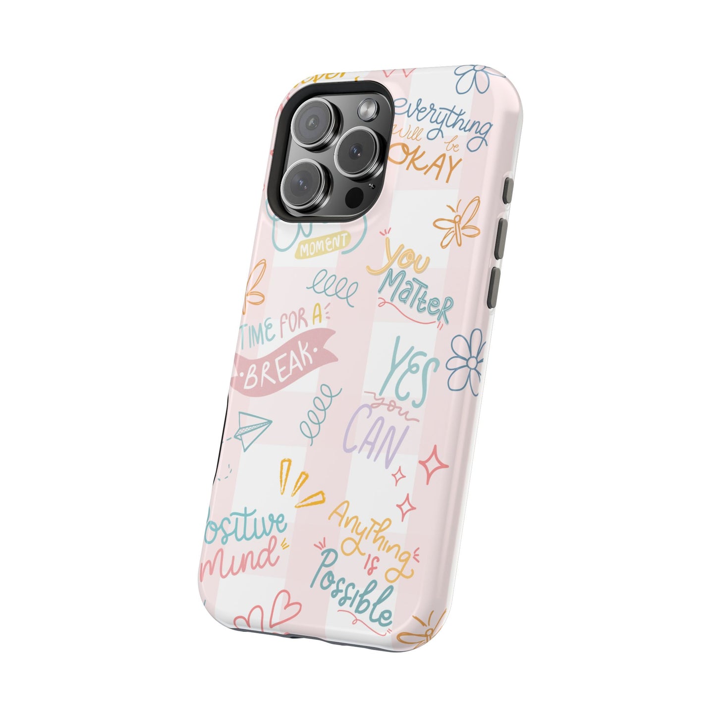Positive Affirmations Magnetic Tough Phone Case