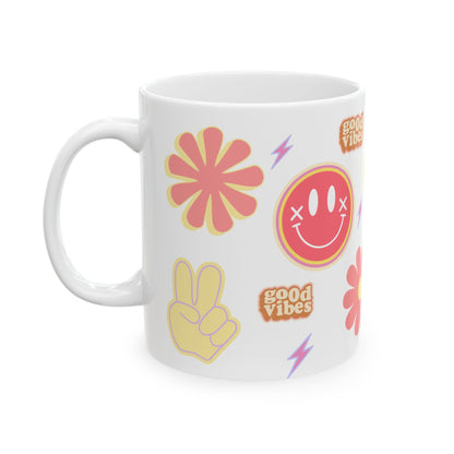 Retro Ceramic Mug( 11oz, 15oz)