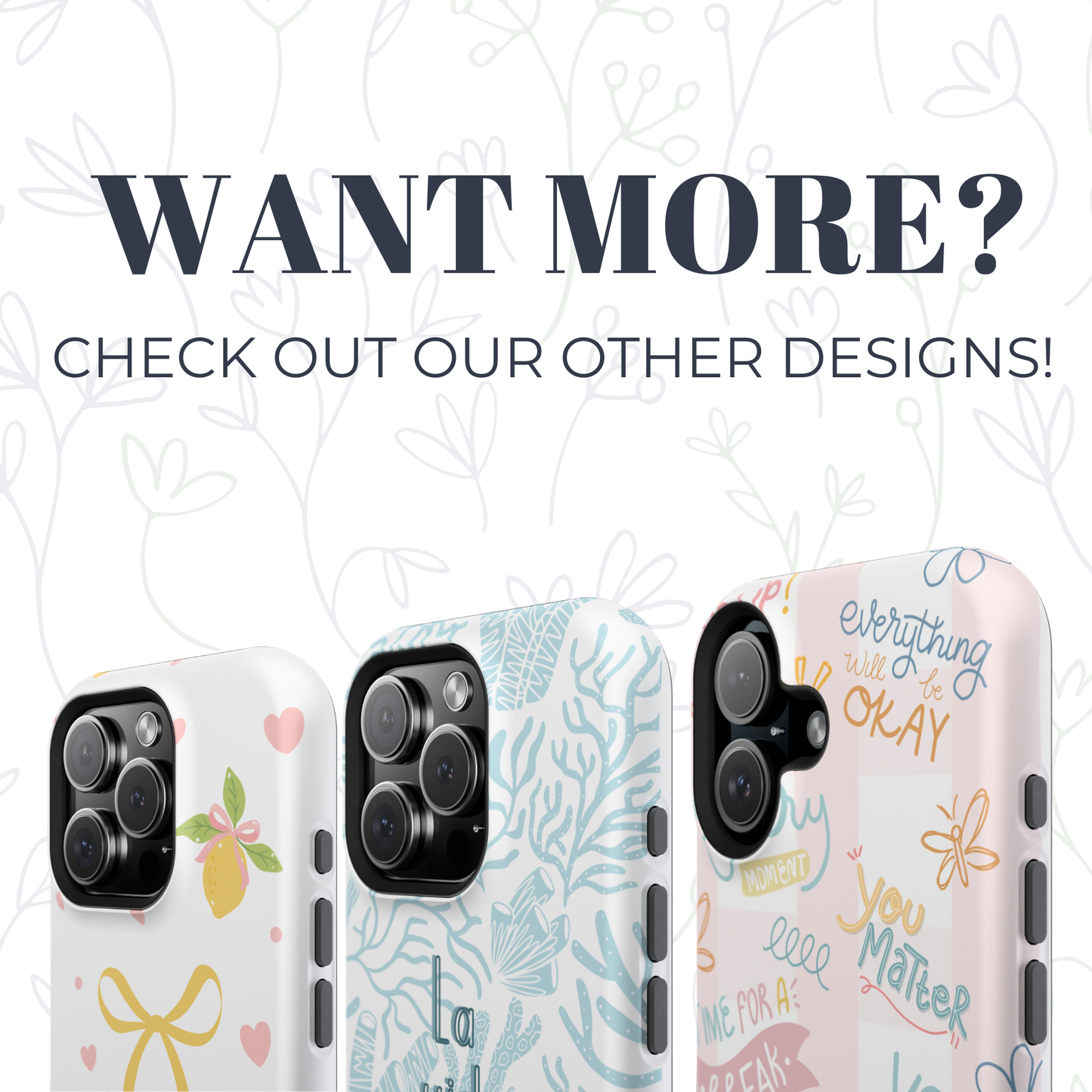 Be Kind Always Strawberry Phone Case — Magnetic Impact-Resistant Phone Case with Bow Aesthetic