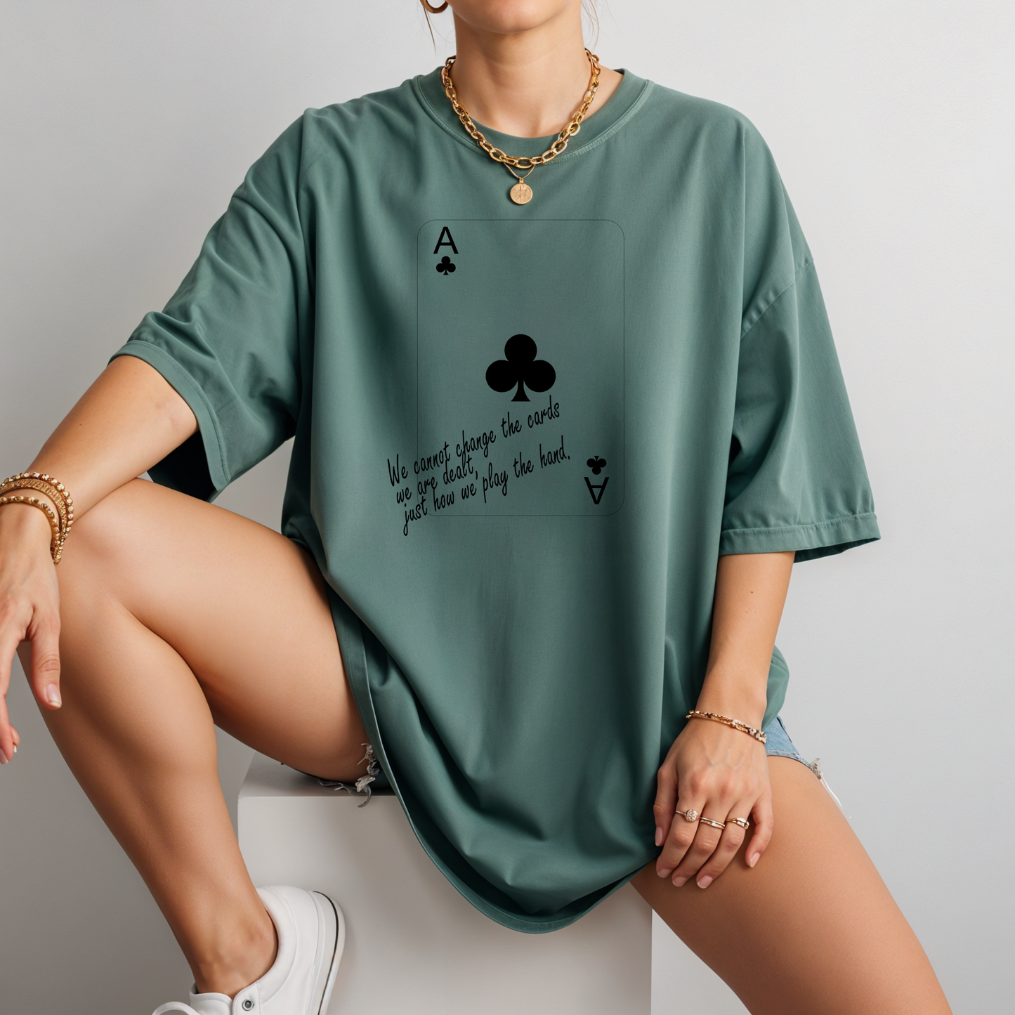Ace of Clubs Mental Health Tee | Comfort Colors T-Shirt