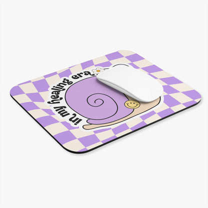 Cute Snail Healing Era Mouse Pad