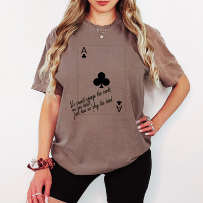 Ace of Clubs Mental Health Tee | Comfort Colors T-Shirt