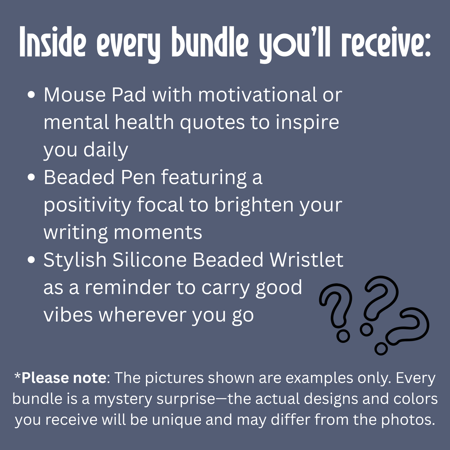 Mystery Bundle| Mouse Pad, Beaded Pen & Wristlet