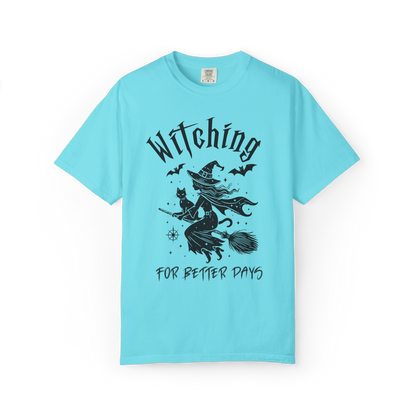 Witching for Better Days – Mental Health Halloween Shirt