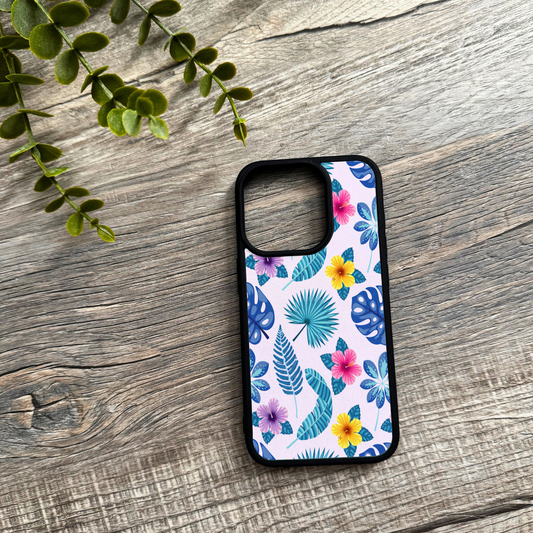 Tropical Hibiscus iPhone Case